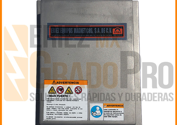 Placa Magnética ERIEZ GradoPro de Tierras Raras